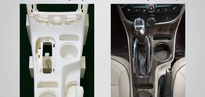 GM testa impressão 3D para componentes
