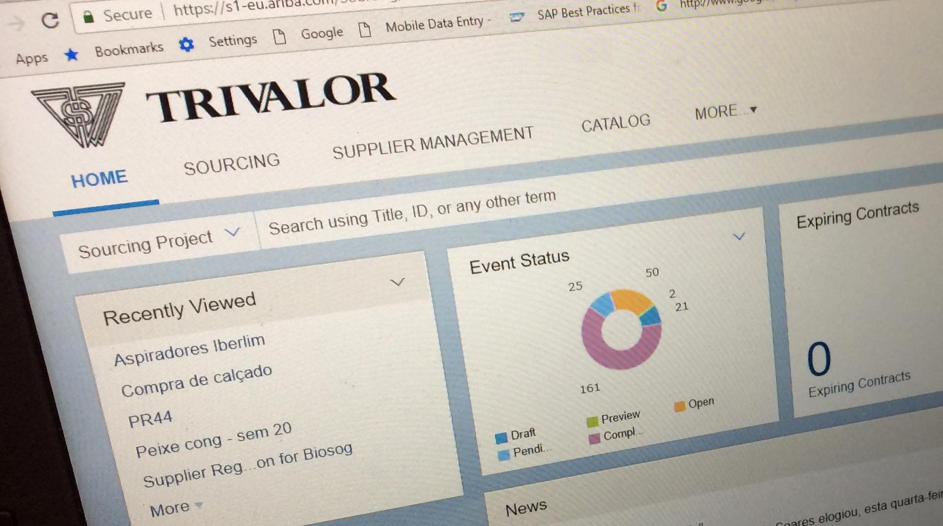 Sogenave instala SAP Ariba com Softinsa
