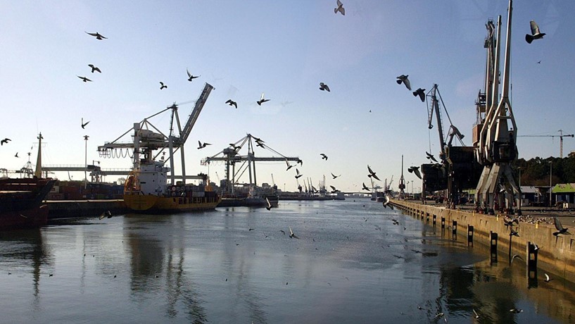 Movimentação nos portos do continente cai 4,8%