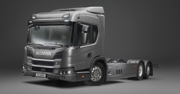 Scania apresenta novos camiões híbridos em Hannover
