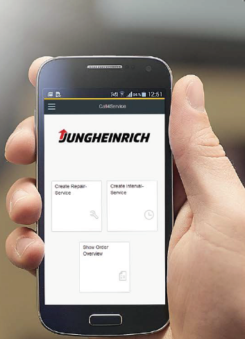 Jungheinrich lança aplicação “Call4Service”