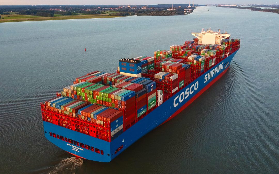 Cosco Shipping anuncia construção de 9 navios