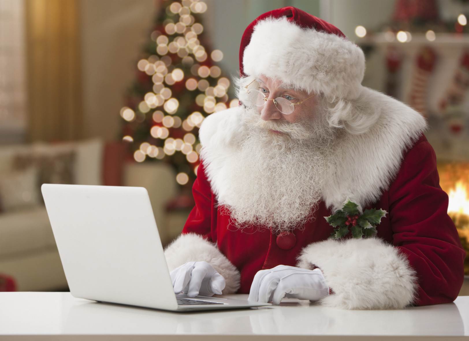 Acabaram as cartas ao Pai Natal: Agora enviam-se e-mails