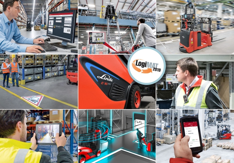 Linde apresenta soluções para a indústria 4.0 na Logimat