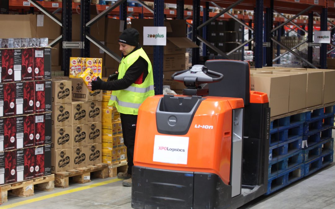 XPO Logistics encarregue da logística e-commerce da Zooplus na península ibérica