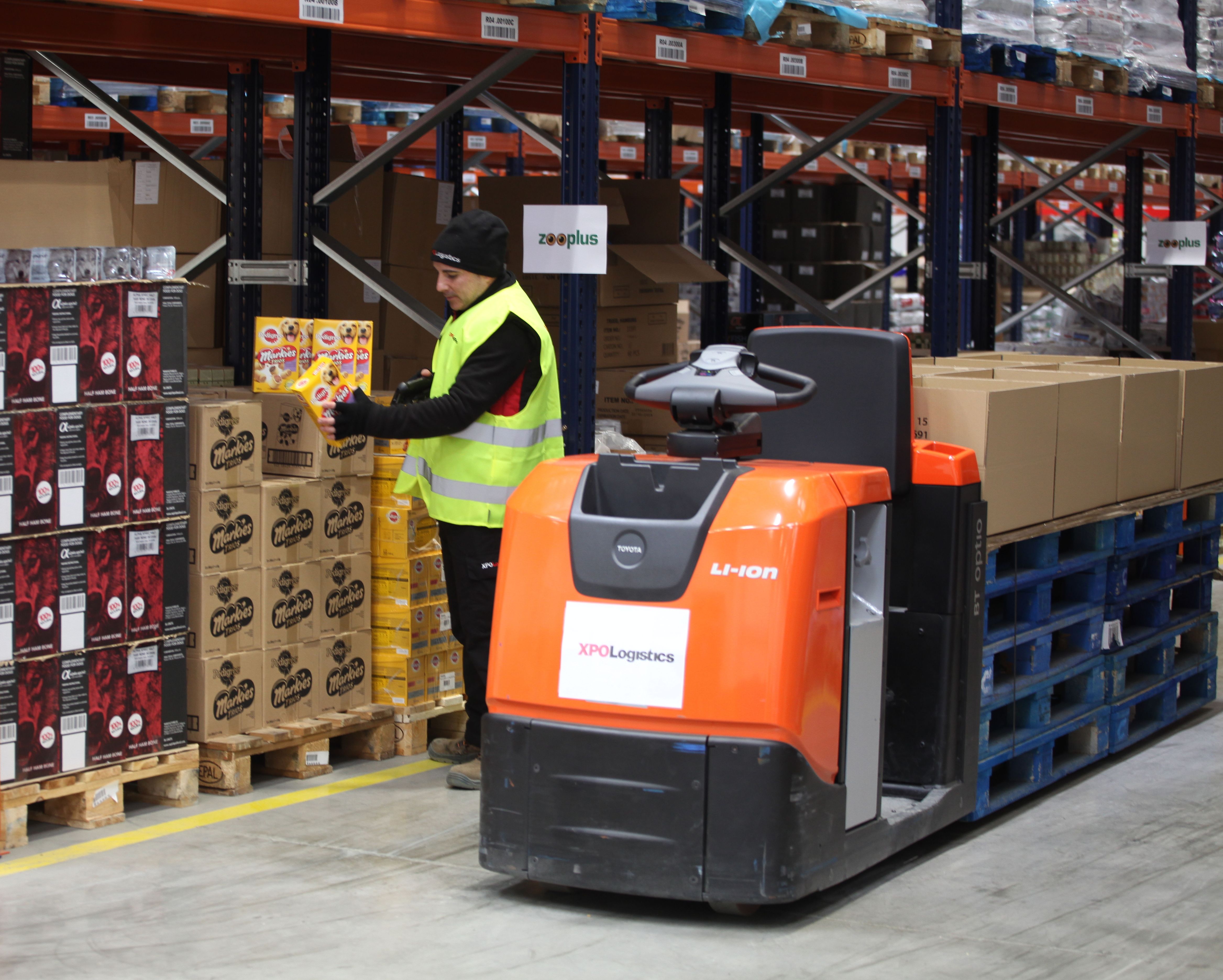 XPO Logistics encarregue da logística e-commerce da Zooplus na península ibérica
