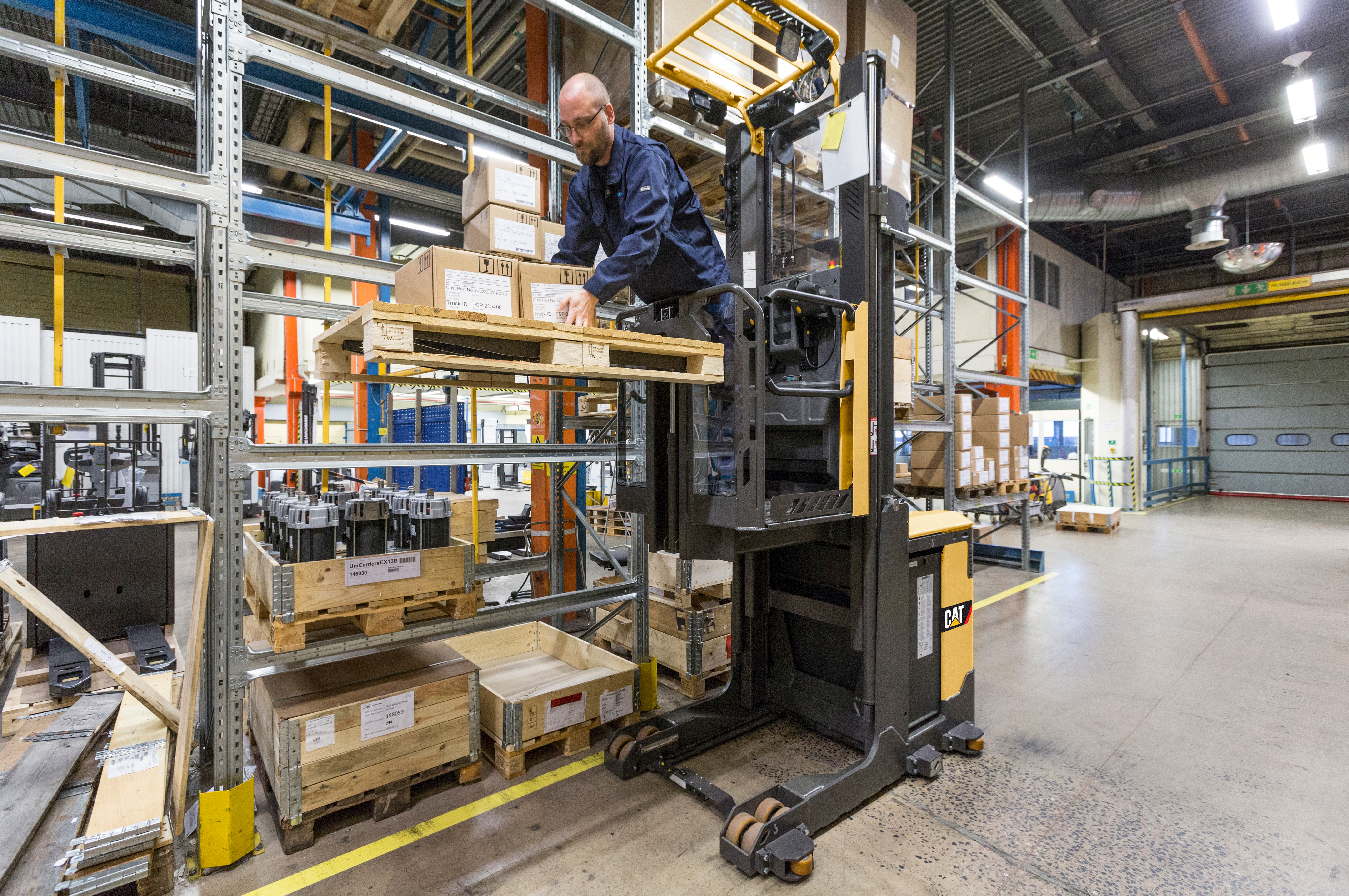 Alfaland lança nova gama de empilhadores CAT