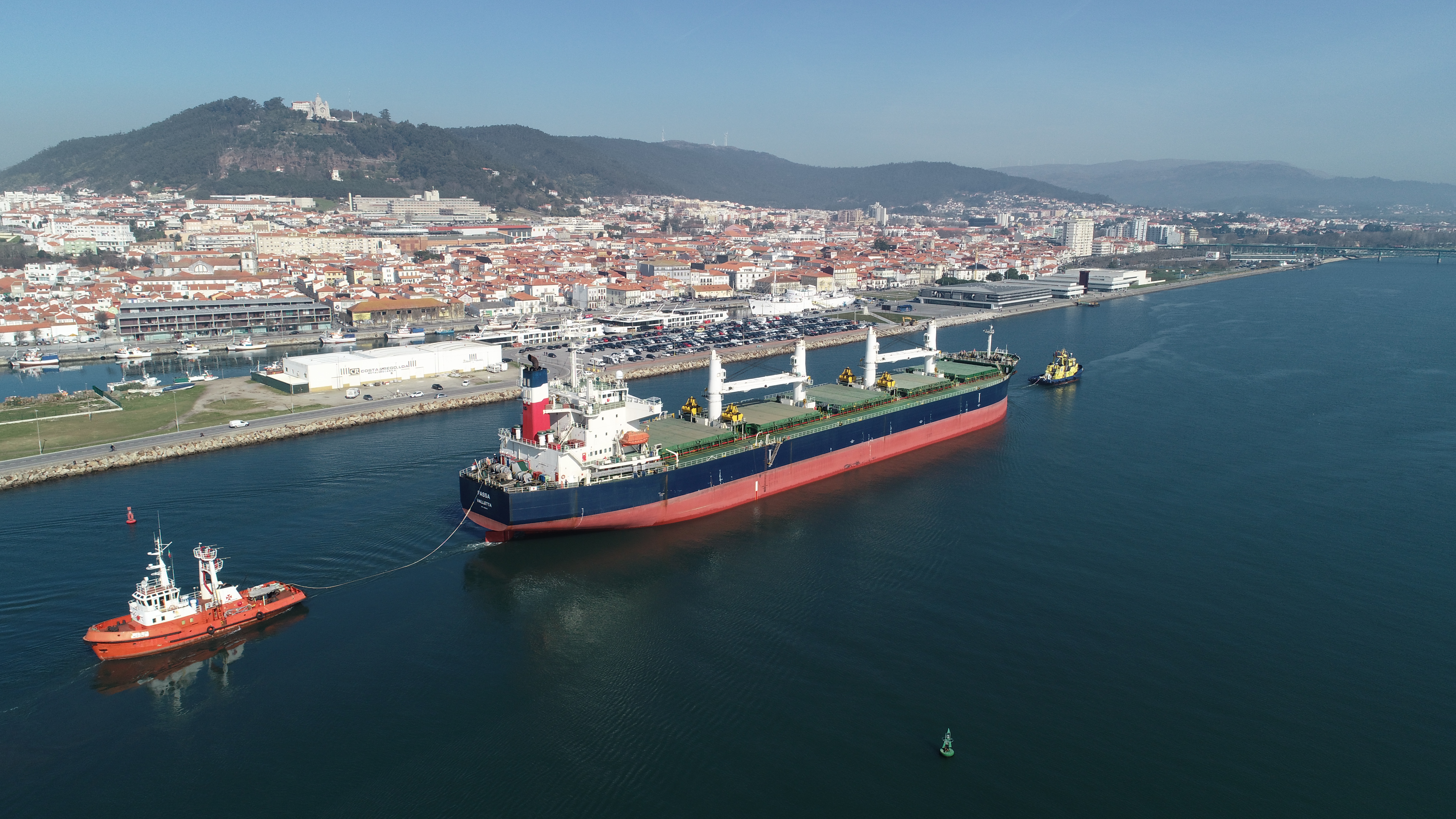 Fassa é o novo navio acolhido no Porto de Viana do Castelo