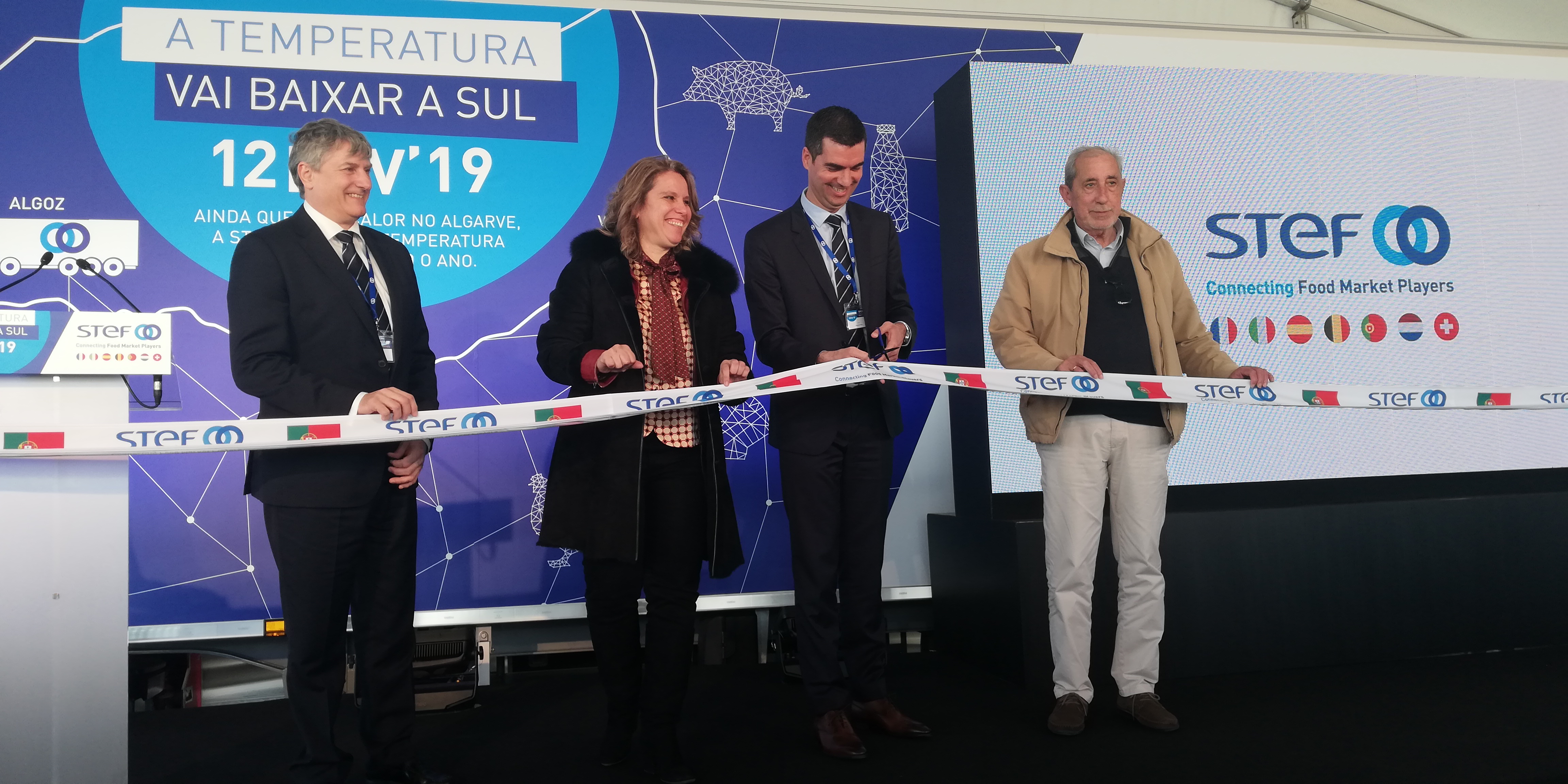STEF inaugura plataforma de transporte de Algoz