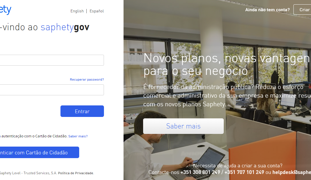 Saphety lança solução de contratação pública e facturação electrónica integrada