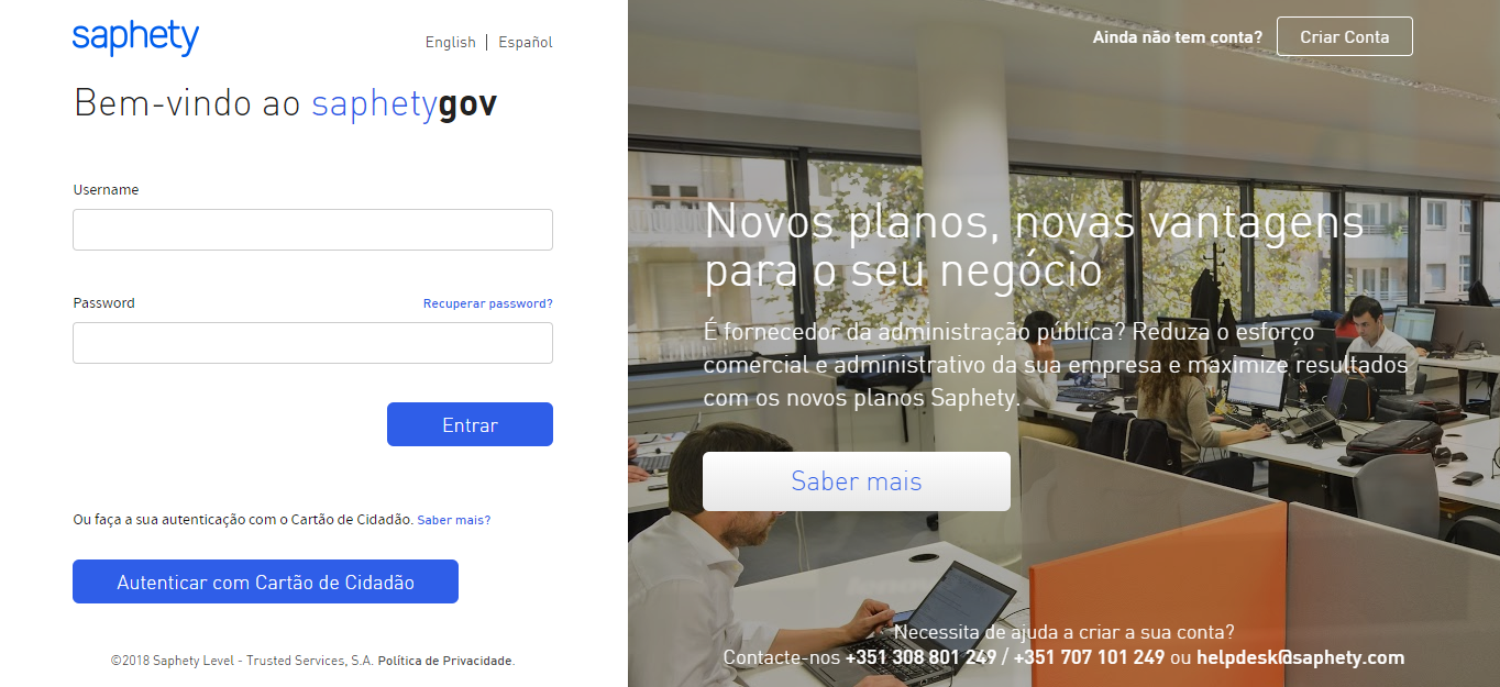 Saphety lança solução de contratação pública e facturação electrónica integrada