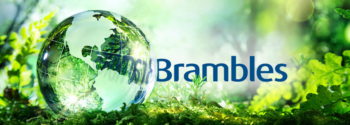 Brambles entre as empresas mais sustentáveis do mundo