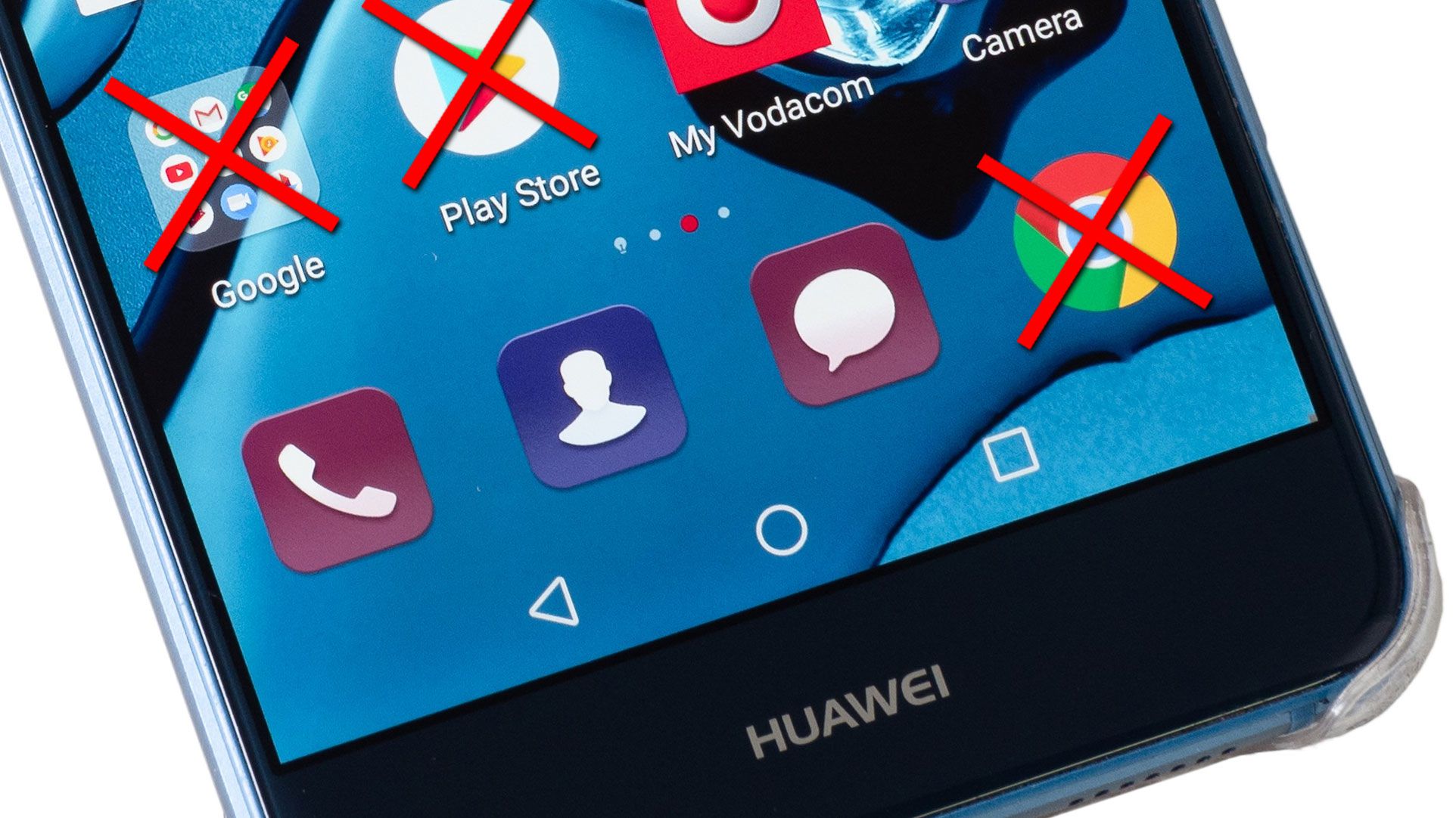 Guerra comercial traz problemas de abastecimento de microchips e sistemas operativos para Huawei