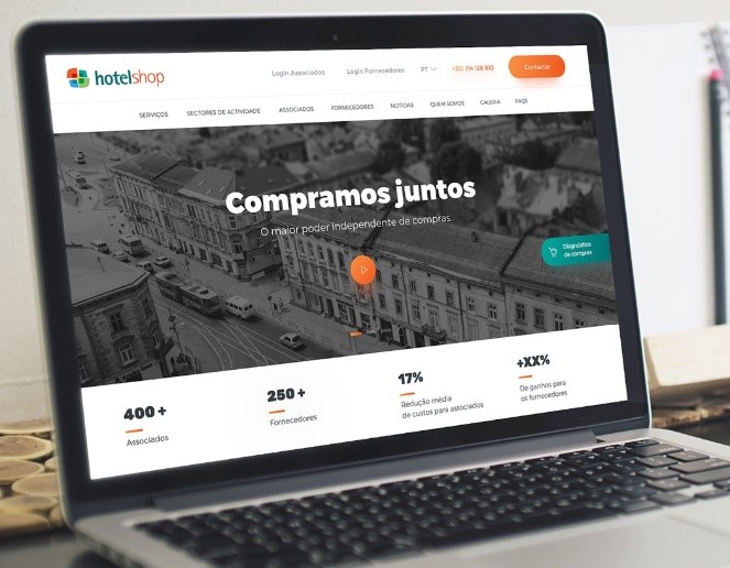 Central de Compras hoteleira com novos portais