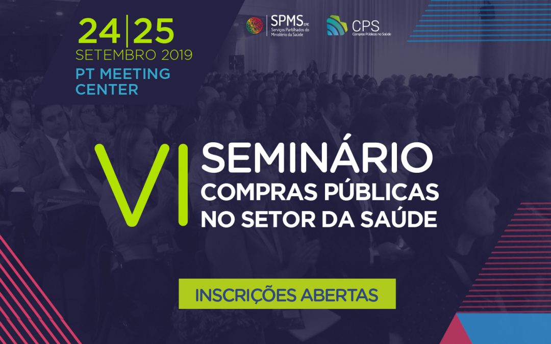 Abertas as inscrições para o VI Seminário de Compras Públicas na Saúde