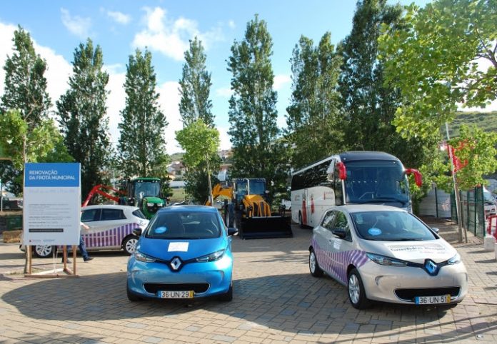 Integração de 17 veículos eléctricos em frota municipal