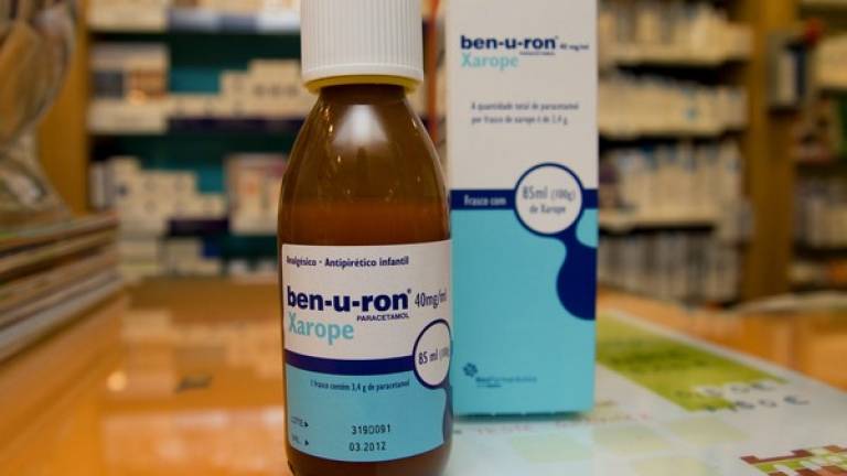 Ruptura de stock de xarope Ben-U-Ron nas farmácias