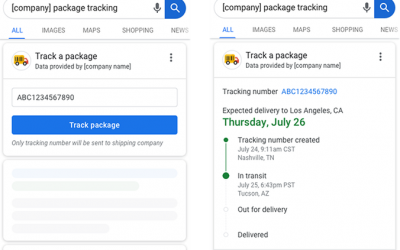 Tracking de encomendas vai chegar ao Google