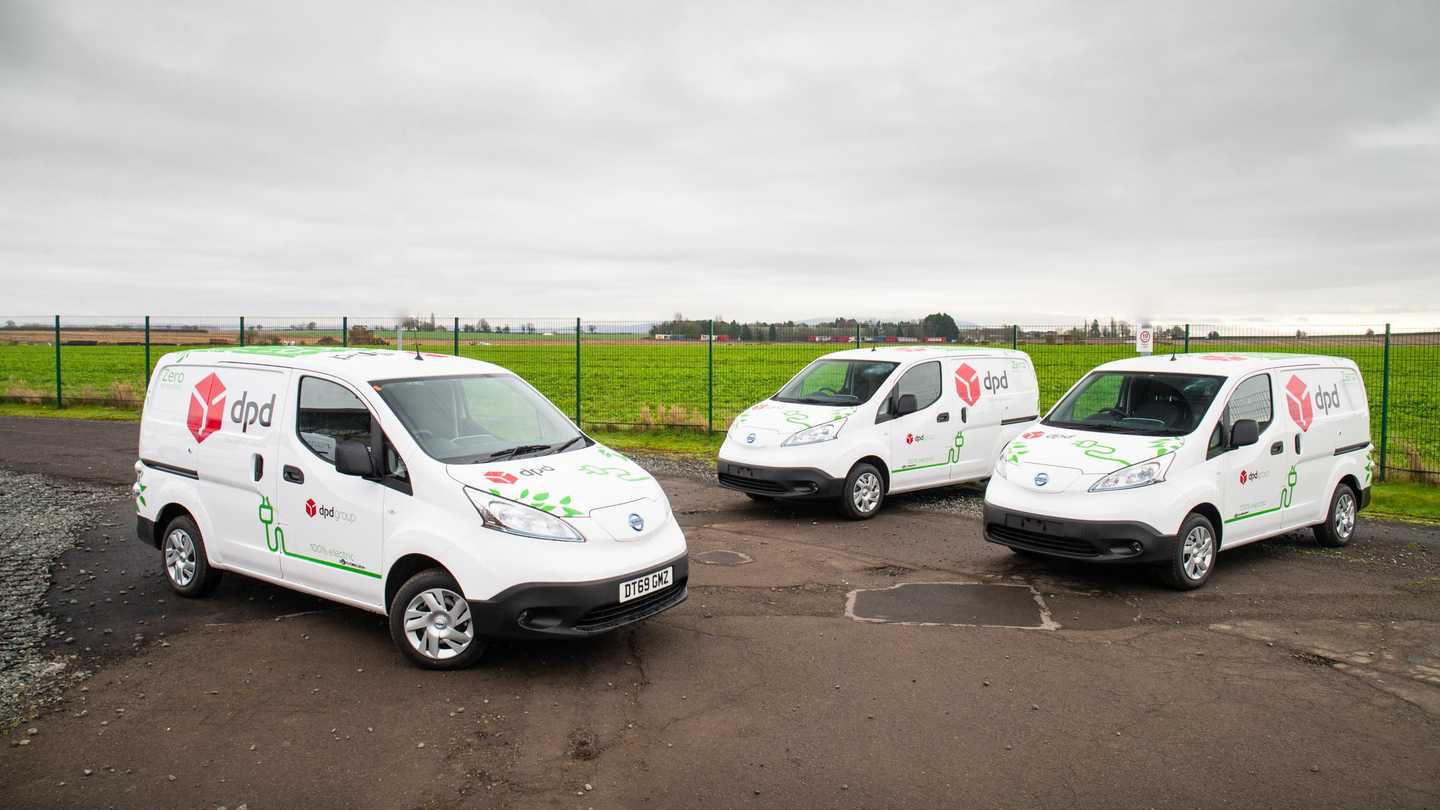Nissan reforça frota sustentável da DPD com 300 veículos eléctricos