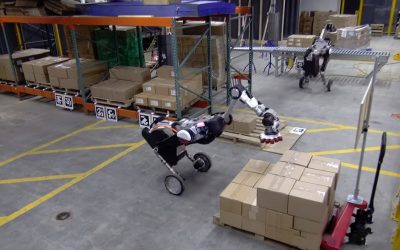 A necessidade de aumentar a distância social estimula a robotização logística
