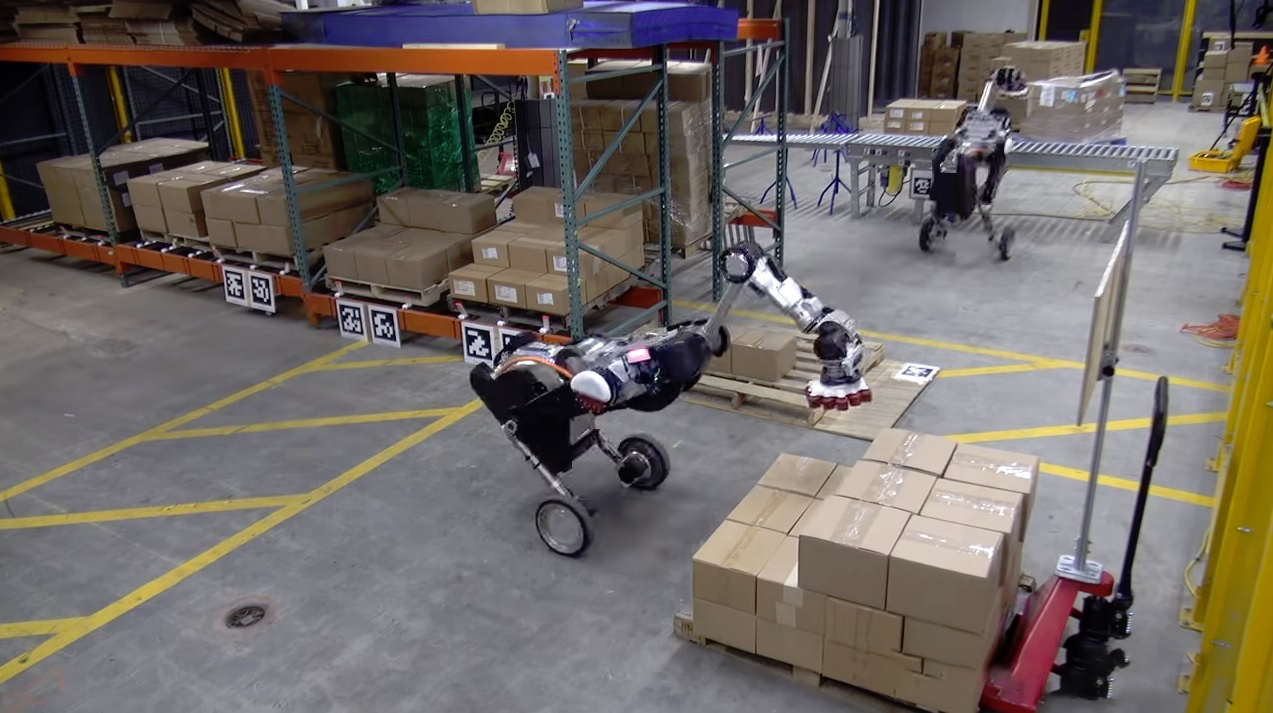 A necessidade de aumentar a distância social estimula a robotização logística