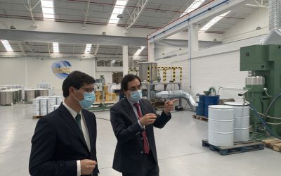 Secretário de estado da Internacionalização visitou empresas instaladas no BlueBiz