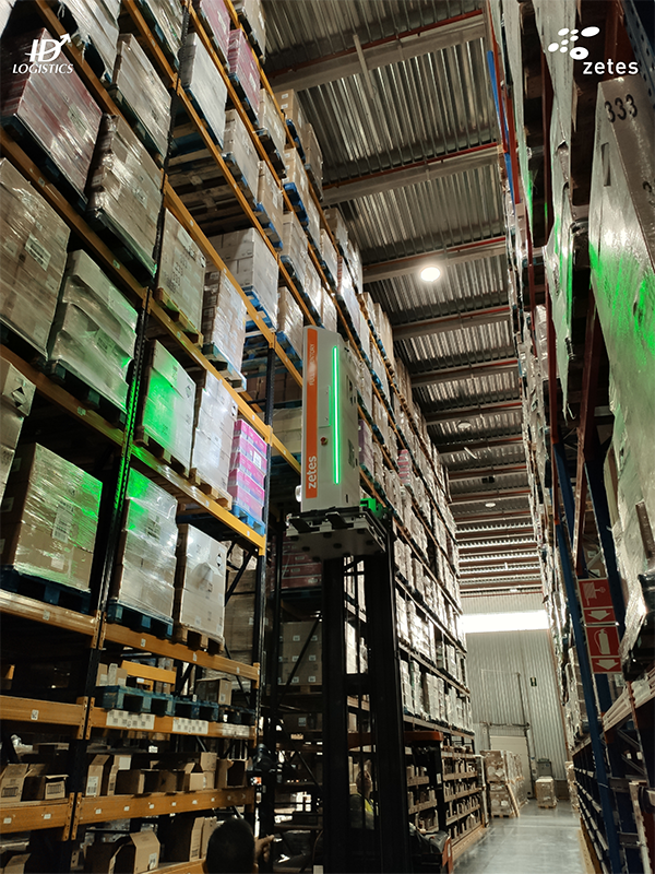 ID Logistics realiza inventários em movimento com tecnologia da Zetes