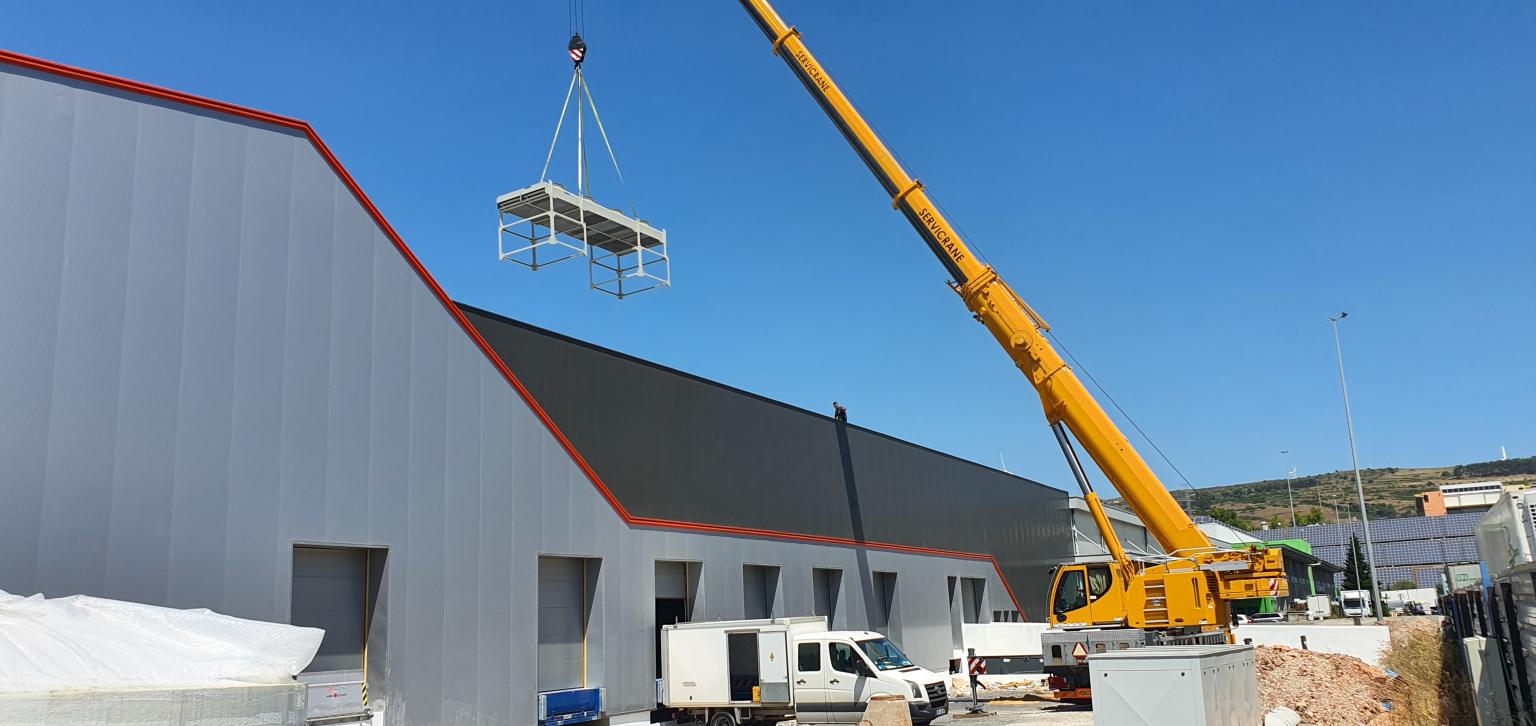 Frutórbel entra na fase final da construção do novo armazém no MARL