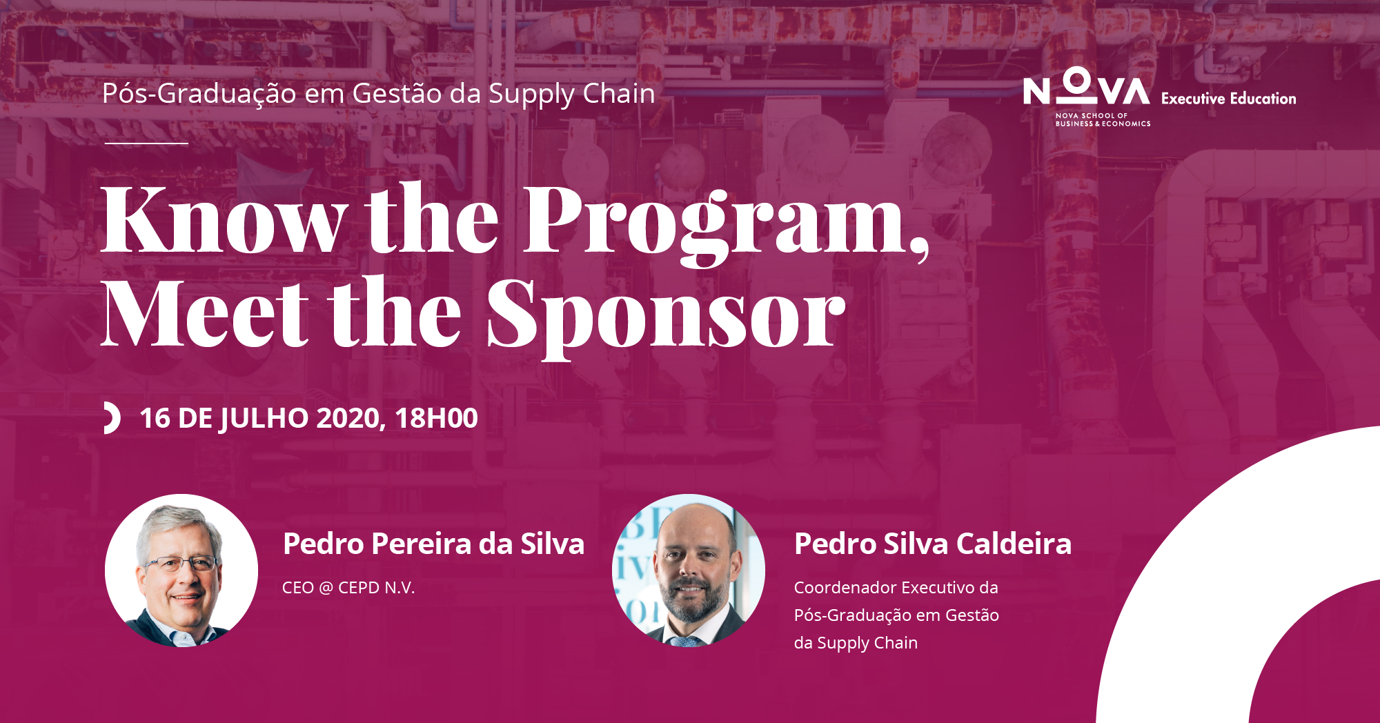 “Know the program, Meet the sponsor” dá a conhecer pós-graduações da Nova SBE Executive Education