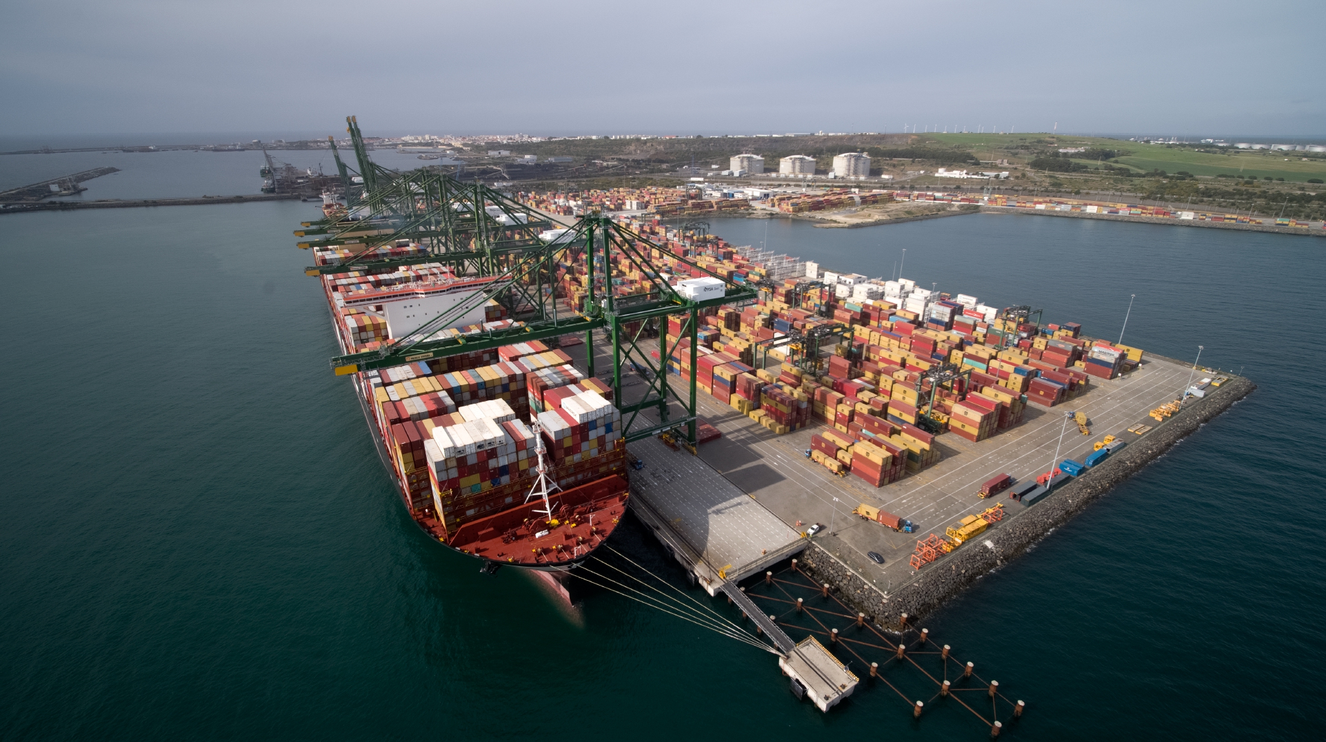 Arrancou a expansão do Terminal XXI no Porto de Sines