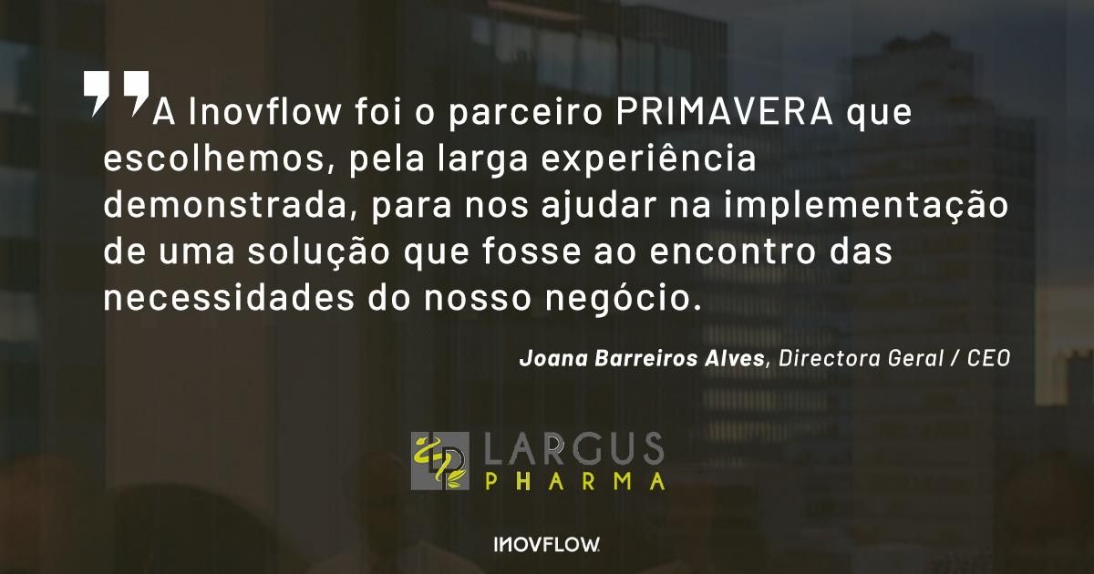 LARGUS PHARMA implementa ERP PRIMAVERA