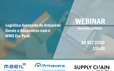 Webinar Maeil e Primavera esclarece as vantagens da utilização do WMS Eye Peak
