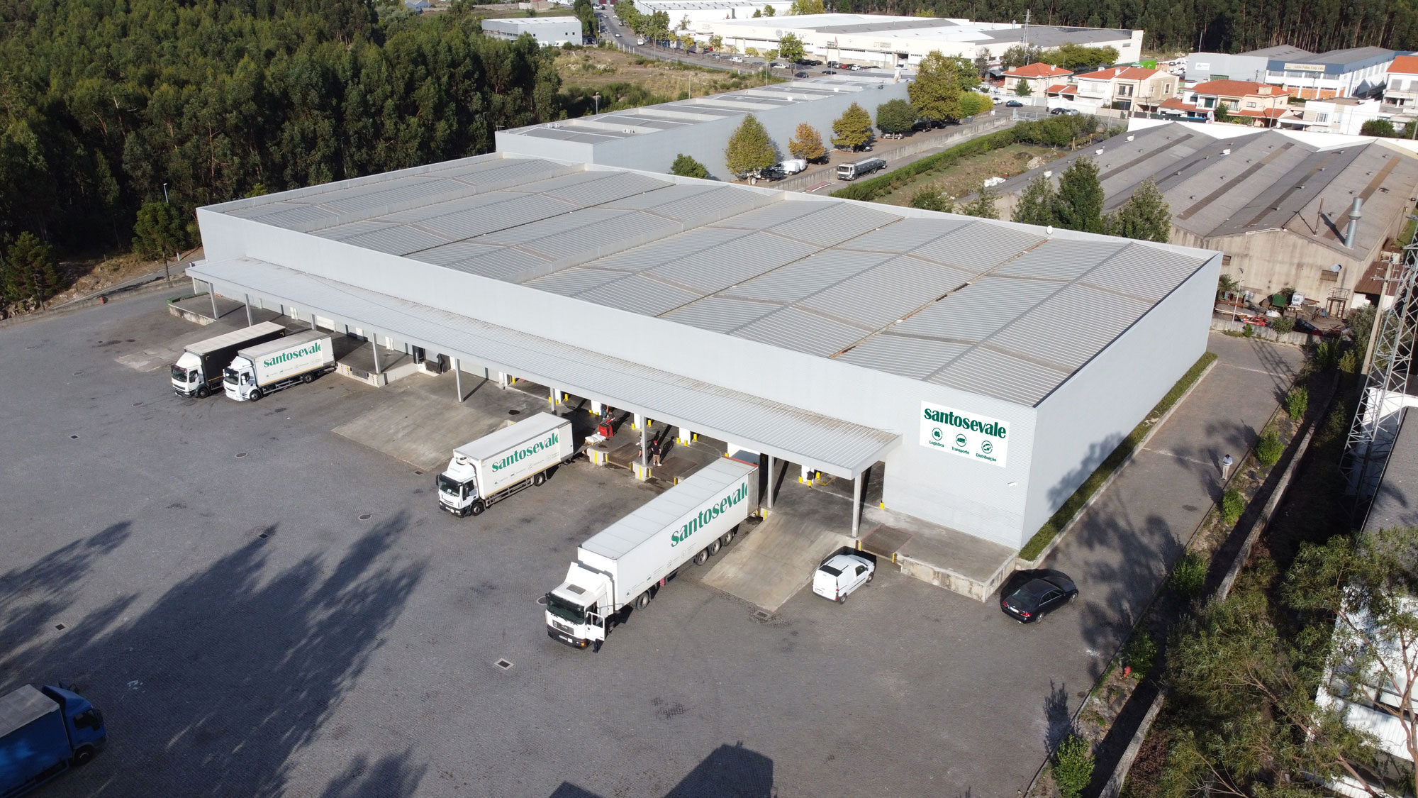 Nova plataforma logística da Santos e Vale na Maia