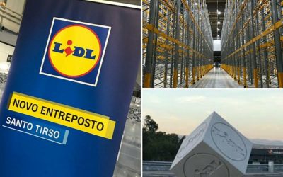 O maior entreposto logístico do Lidl em Portugal já iniciou operações