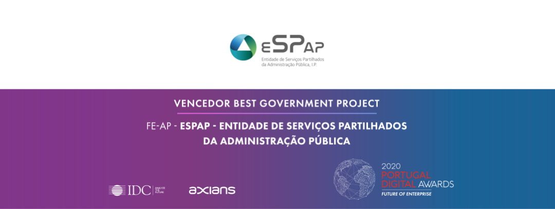 Factura Electrónica na Administração Pública distinguida no Portugal Digital Awards