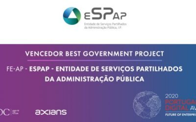 Factura Electrónica na Administração Pública distinguida no Portugal Digital Awards