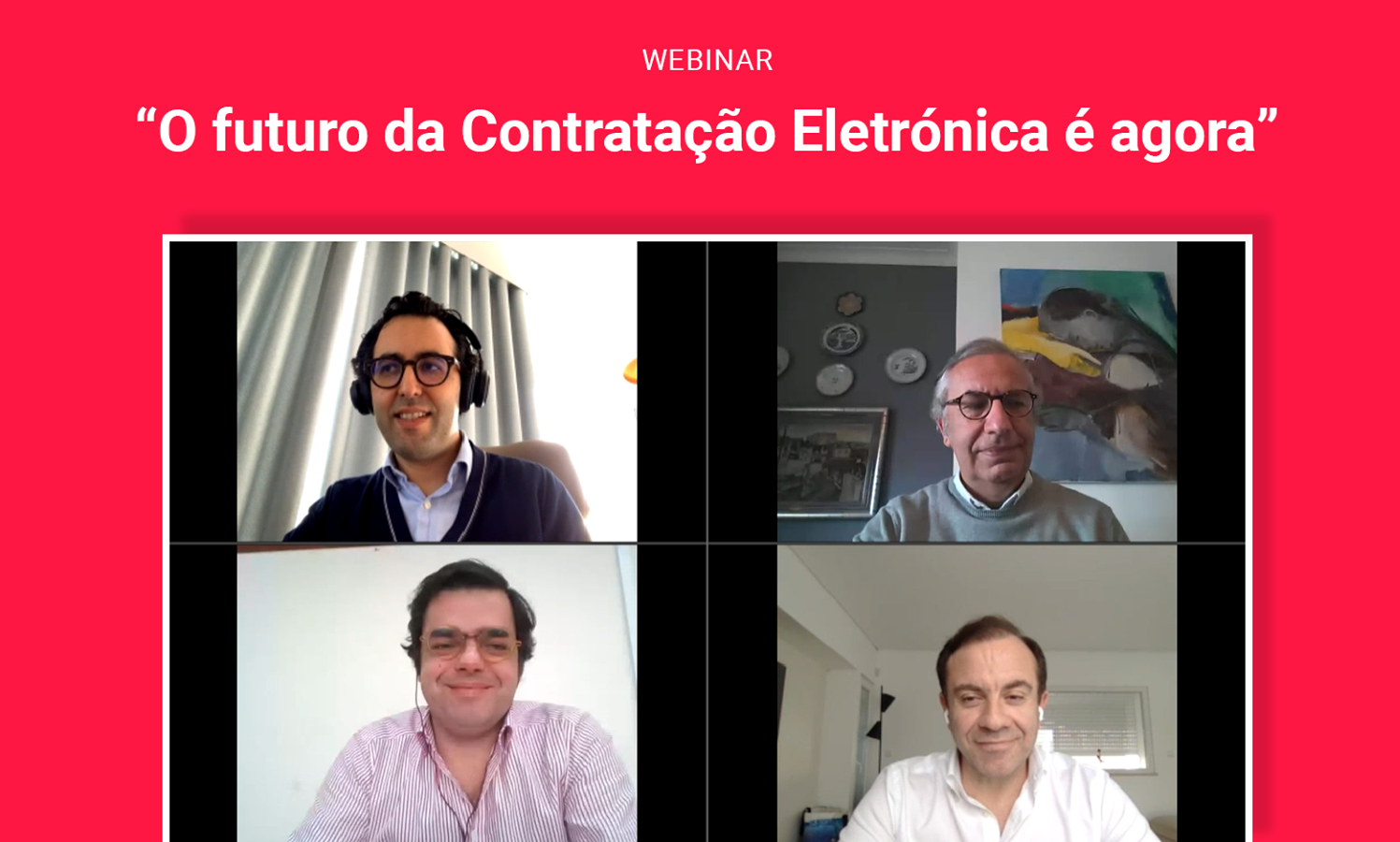 Vortal promove ciclo de webinares sobre e-Procurement