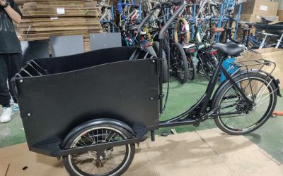 Bicicleta portuguesa de carga em desenvolvimento no Cartaxo