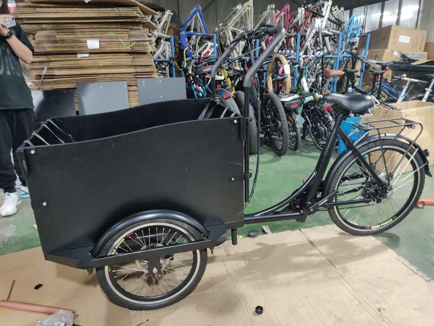Bicicleta portuguesa de carga em desenvolvimento no Cartaxo