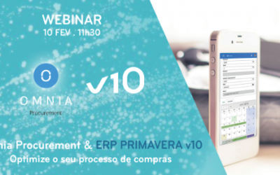 Optimização do processo de compras com o OMNIA Procurement e o PRIMAVERA V10