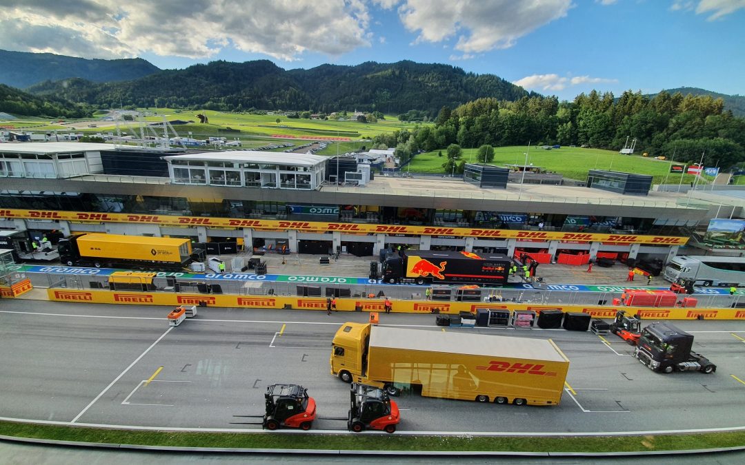 Fórmula 1: DHL na pole position