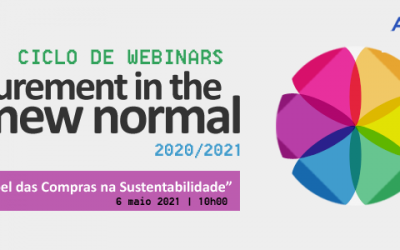 Papel das Compras na Sustentabilidade estará em debate no dia 6 de Maio