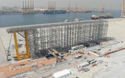 DP World conclui testes de sistema automático de armazenamento de contentores