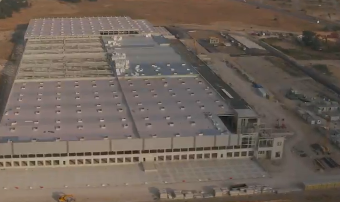 Centro Logístico da Aldi na Moita em fase de conclusão
