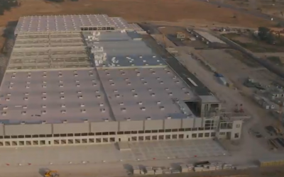 Centro Logístico da Aldi na Moita em fase de conclusão