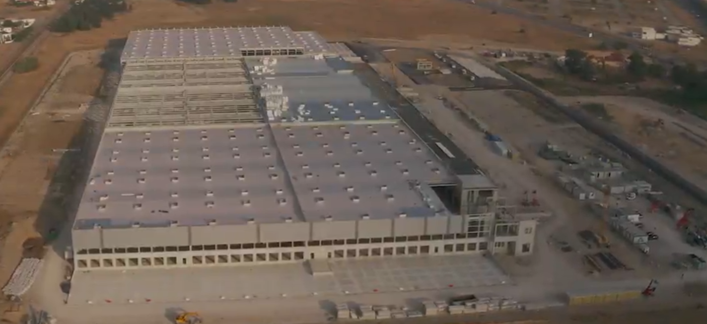 Centro Logístico da Aldi na Moita em fase de conclusão