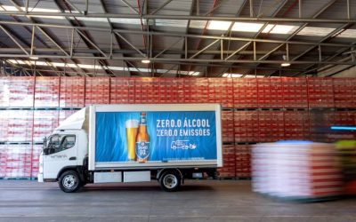 Fuso eCanter integra frota de distribuição da Novadis