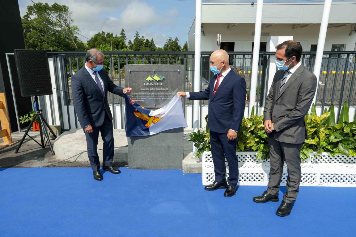 Inaugurado o Complexo Logístico da Cooperativa Agrícola da Costa Norte nos Açores