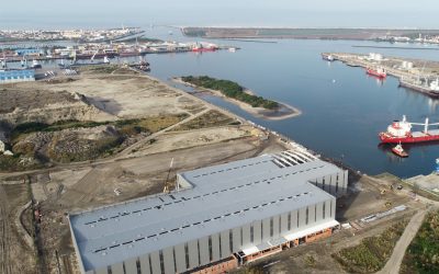 Porto de Aveiro constrói zona de apoio logístico na zali