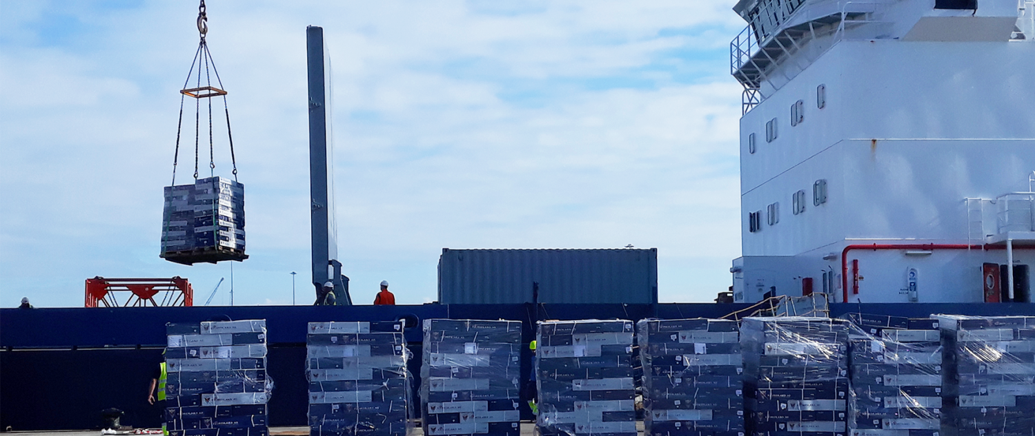 Aveiro recebe 2 mil toneladas de bacalhau da Noruega